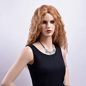 Wavy Wig Mix Blonde Heat Resistant Synthetic Hair